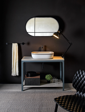 ABLE - Floor-standing single vanity unit by Scarabeo Ceramiche - view 3